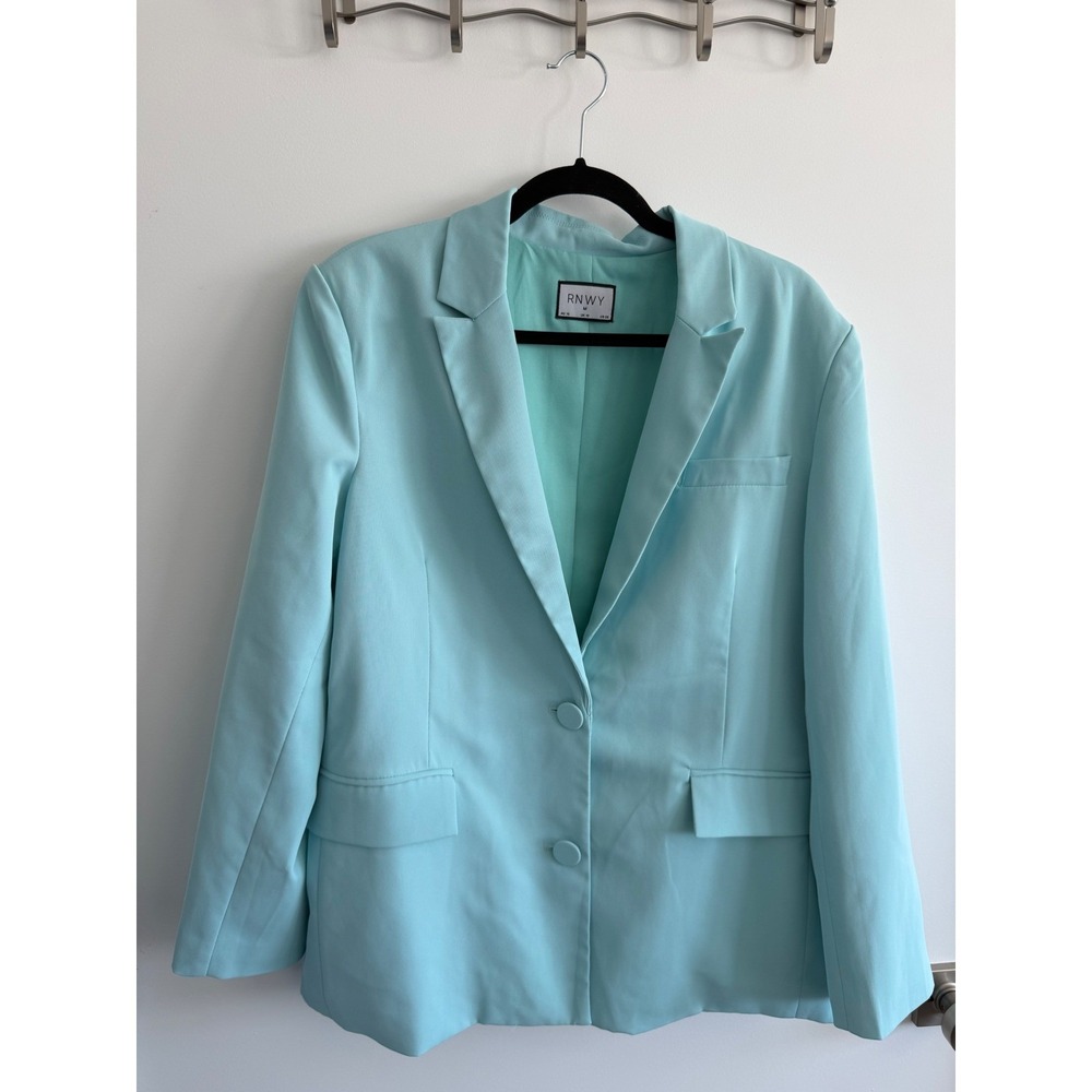 Runaway Mint oversized Blazer & Skort Matching Set Women's US 6/2 Office M/XS - Picture 3 of 9